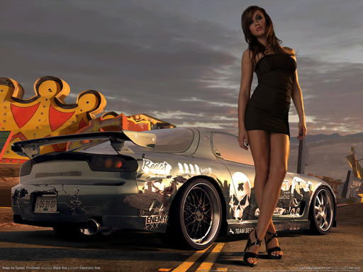 Need for Speed: ProStreet - Обои из Need for Speed ProStreet(в высоком расширении)